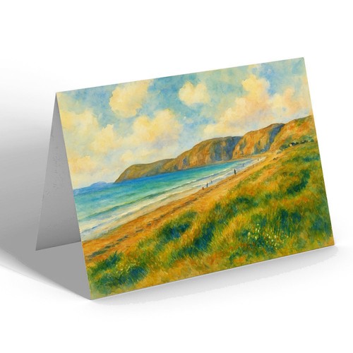 Notelet brean down steep - brean,