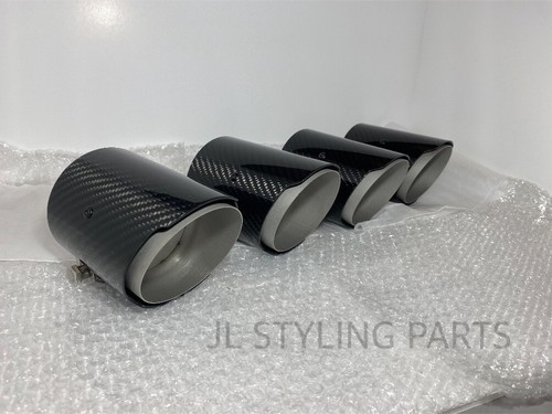 Real carbon fibre exhaust - carbon, tips