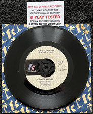 George McCrae – Rock Your Baby 7'' Vinyl US IMPORT 1974 CLEANED/TESTED EX VIDEO