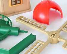 Sylvanian Windmill Spares. Sails Roof parts Old Mill vintage Calico Critters