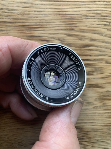 Enlarging lens minolta - lens,
