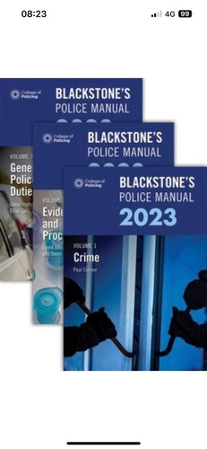 Blackstones police manual full - police,