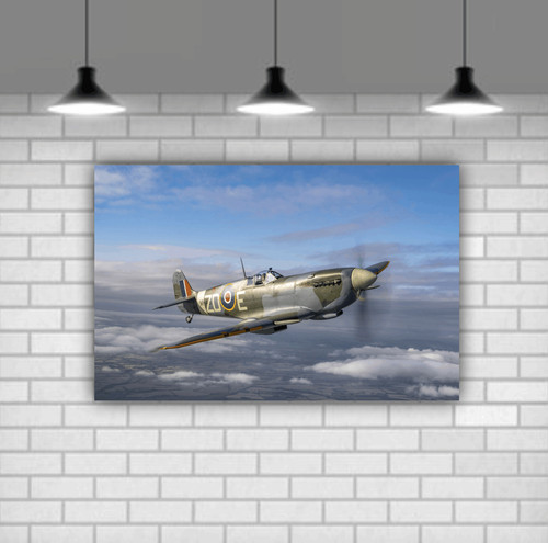 Spitfire war plane aviation