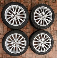 VW JETTA GOLF Mk6 5C 17Inch Queensland Alloy Wheels 5C0601025A