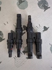 Solar Cable Parallel Adaptor Solar Panel Connectors Y Branch Adapter Outdoor