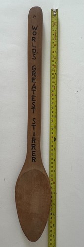 Vintage wooden spoon the - wooden,