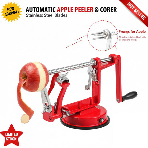 Apple peeler slicer - apple,
