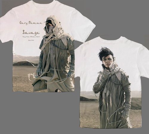 Gary numan 2025 - tour, shirt