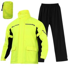 Motorcycle Rain Over Suit Waterproof Jacket Pants Gear Lightweight Enduro UK
