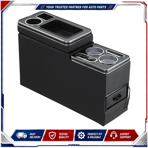Centre console storage armrest - console,