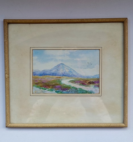 Vintage irish watercolour - vintage,