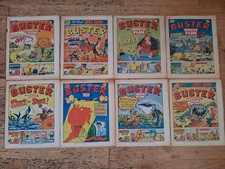 Vintage Buster Comics X 8