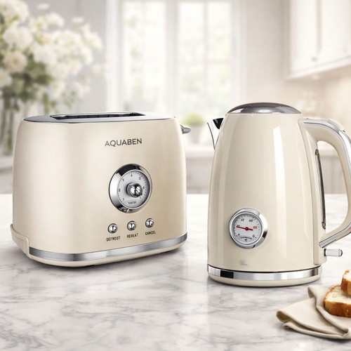 Kettle and toaster set - toaster, slice