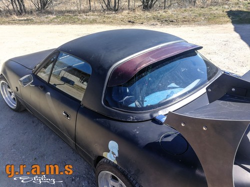 Roof spoiler fit - to, mx-5