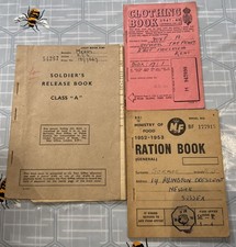 WW2 Soldier’s Release Book +