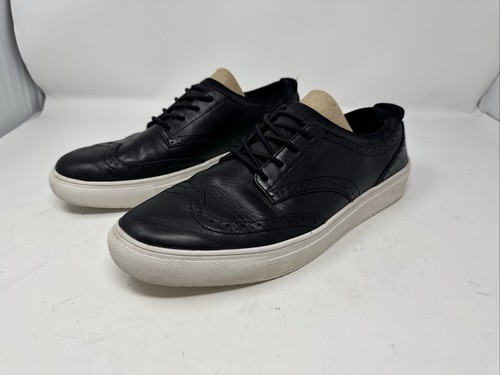 Men black leather skechers - men's,