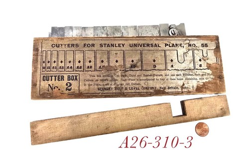 Plane irons stanley - plane, 55