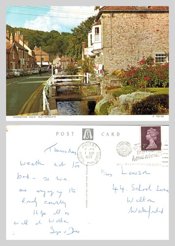Vintage postcard thornton - vintage,