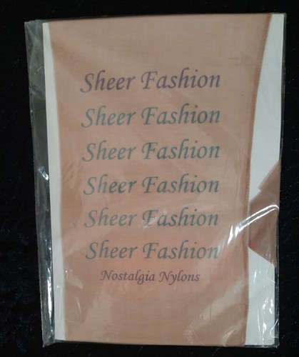 Sheer fashion nostalgia nylons - sheer,