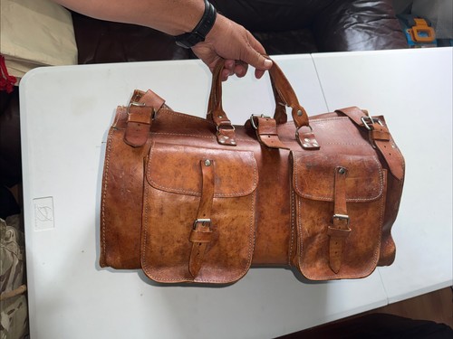 Vintage mens large tan - mens,