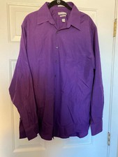 Mens VAN HUESEN Fitted Button