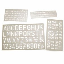 Letter Alphabet Stencils
