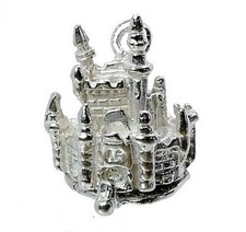 STERLING SILVER OPENING CINDERELLA'S CASTLE CHARM     