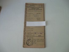 3996 UG, 1960 Austin A55 Cambridge Vintage Buff Green Log Book Registration