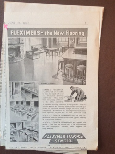 B9g ephemera 1940s advert - ephemera,