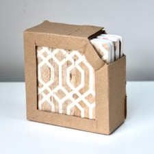 Natural Mosaic Resin Drinks