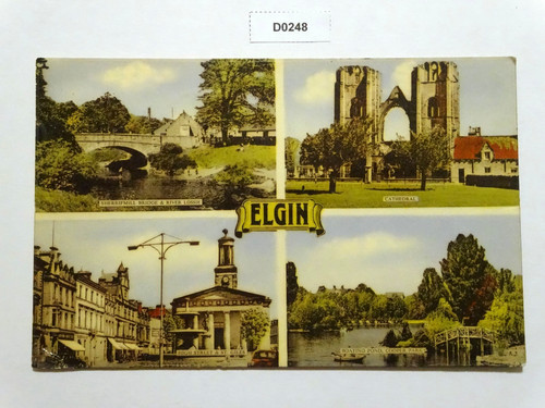 Elgin postcard - elgin,