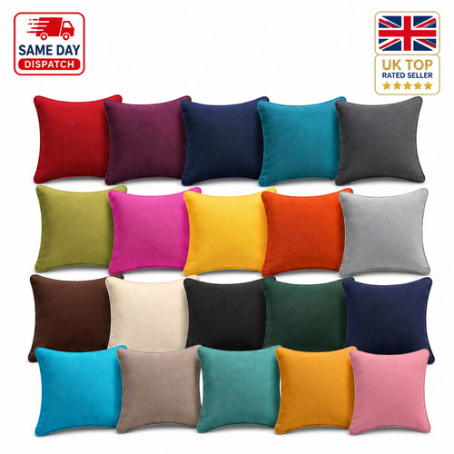 Cushion covers pack plain - cushion,