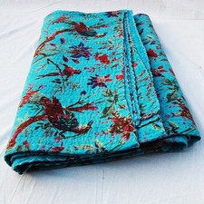 Bird Hand Block Print Cotton