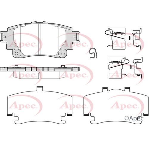 Brake pads set for lexus - brake,