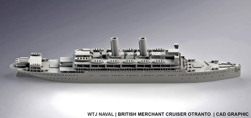 Hms otranto armed - armed, merchant
