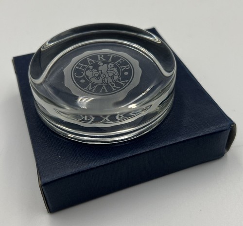 Charter mark paper weight - charter,