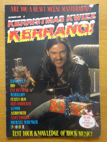 Kerrang issue kerristmas - kerrang, 1