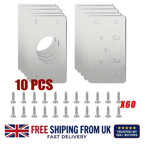 10x hinge repair plate - 10x,
