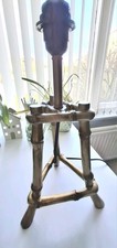 40cm Gold Finish Faux Bamboo