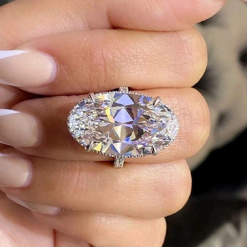 5ct oval cut - 5ct, created