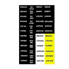 Model bus transfers 76th - transfers, 1/76th