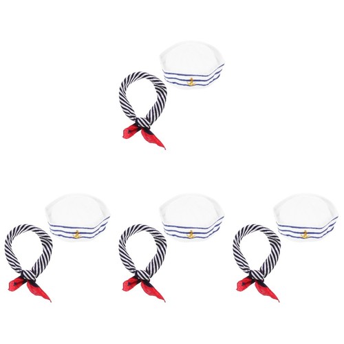 Sets sailor hat and scarf - hat,