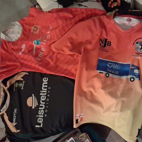 Match worn rugby union - 3,