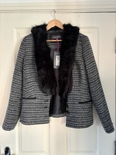 Per Una Faux Fur Blazer Jacket