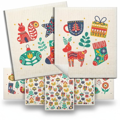 Swedish dishcloths pack - swedish,