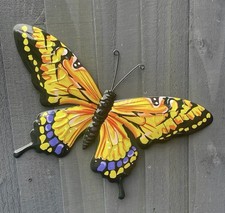 Large Metal Butterfly Garden