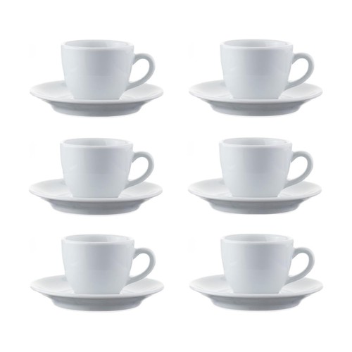 Espresso cup saucer set - saucer, 6