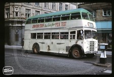 Original Bus Slide - Halifax JOC MKH81 ex East Yorkshire, training bus 9/71