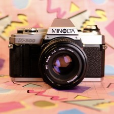 Minolta X300 35mm Film Camera