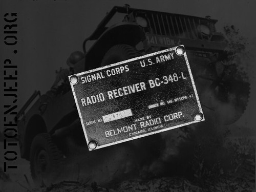 Plate label radio - plate,